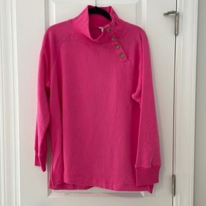 J Crew long sleeve mock neck top. NWT